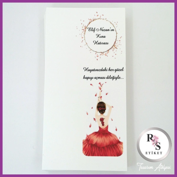 Hediyelik Kartı - Düğün, Nişan, Kına Fon Kartı - rs221