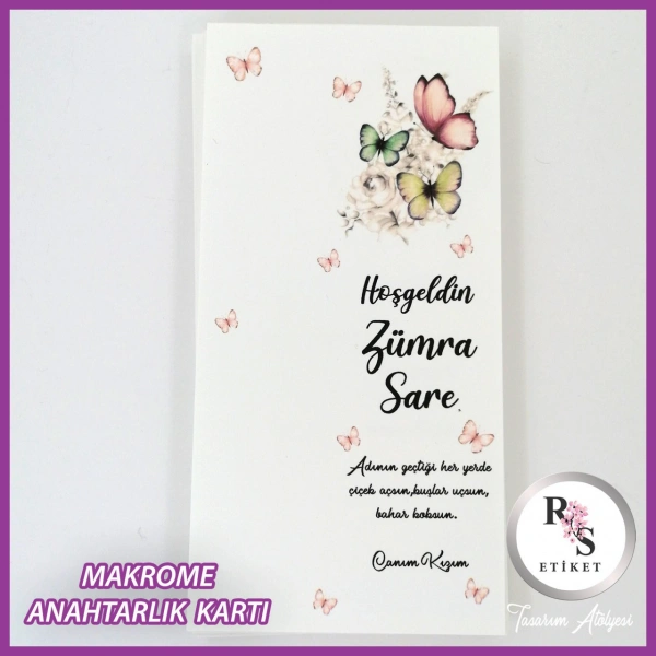 Hediyelik Kartı - Bebek, Doğum Günü Sunum kartı - rs231