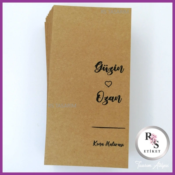 Makrome Anahtarlık İsim Kartı -rs277