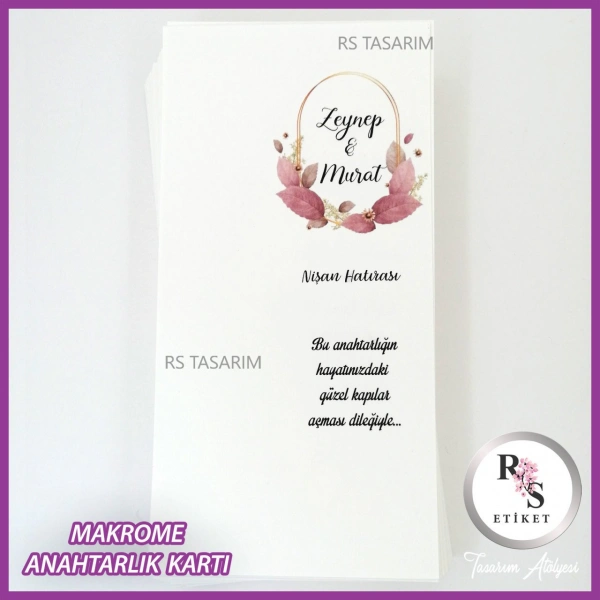 Hediyelik Kartı - Düğün, Nişan, Kına Hediyelik Kart - rs281