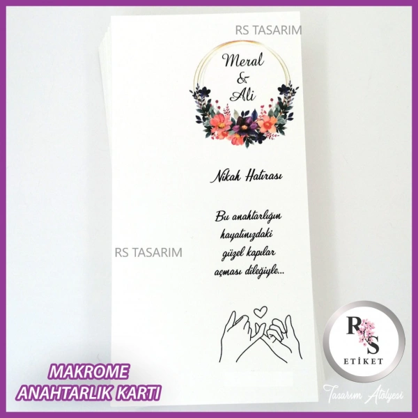 Hediyelik Kartı - Düğün, Nişan, Kına Hediyelik Kart - rs282