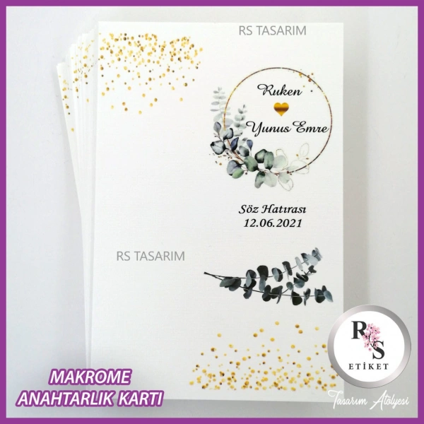 Hediyelik Kartı - Düğün, Nişan, Kına Hediyelik Kart - rs285