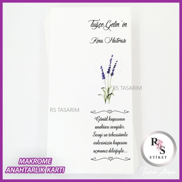 Hediyelik Kartı - Düğün, Nişan, Kına Hediyelik Kart - rs289