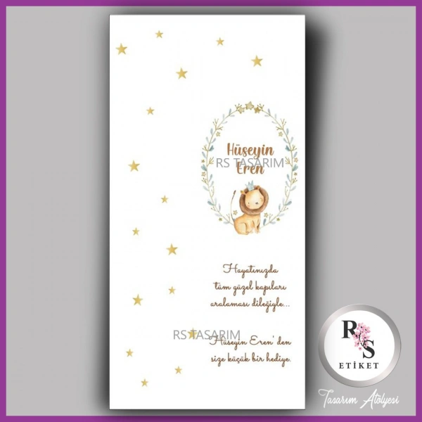 Hediyelik Kartı - Bebek, Mevlüt, Doğum Günü Fon Kartı - rs333