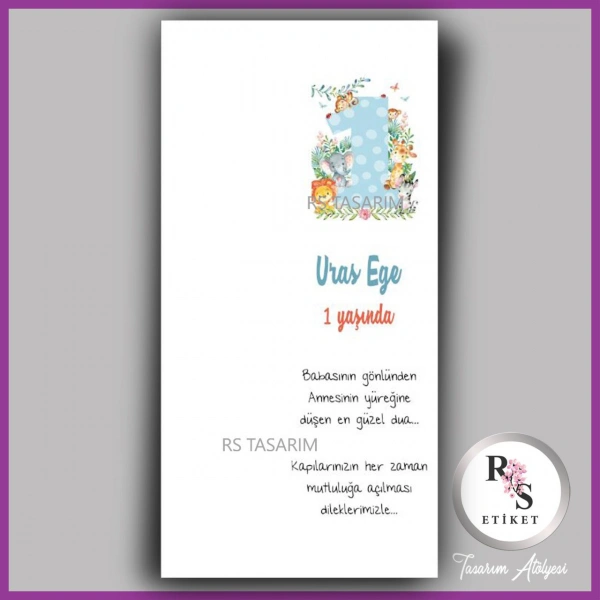 Hediyelik Kartı - Bebek, Mevlüt, Doğum Günü Fon Kartı - rs337