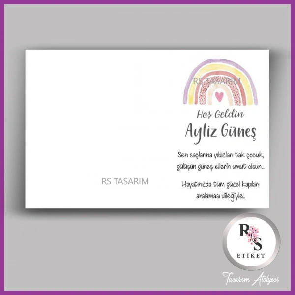 Makrome Anahtarlık İsim Kartı -rs342