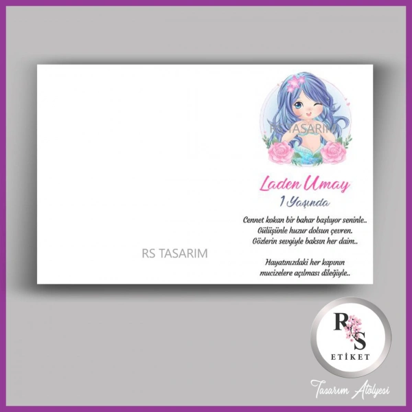 Hediyelik Kartı - Bebek, Mevlüt, Doğum Günü Fon Kartı rs348