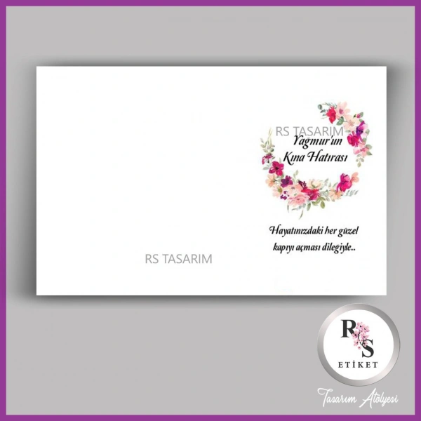 Makrome Anahtarlık İsim Kartı -rs350