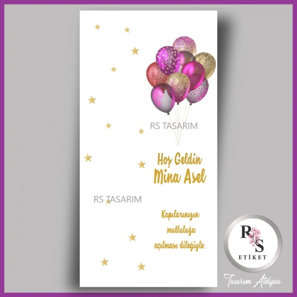 Makrome Anahtarlık İsim Kartı -rs377