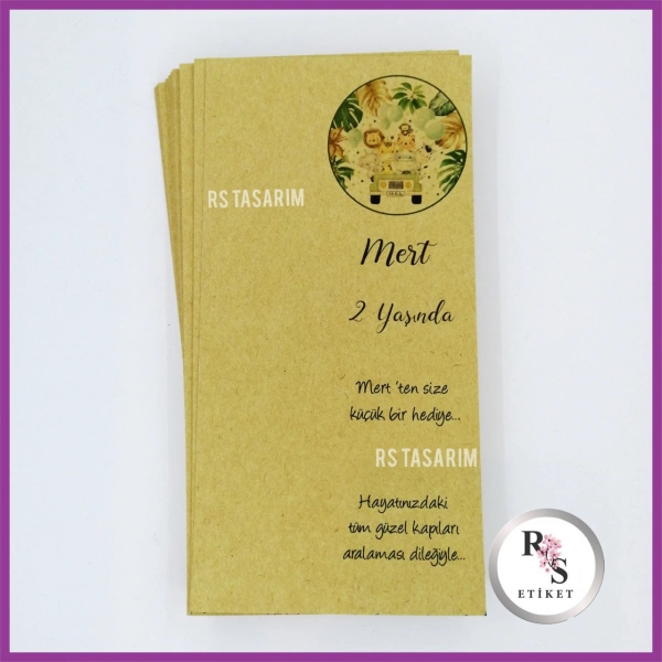 Hediyelik Kartı - Bebek, Doğum Günü Fon Kartı - rs70