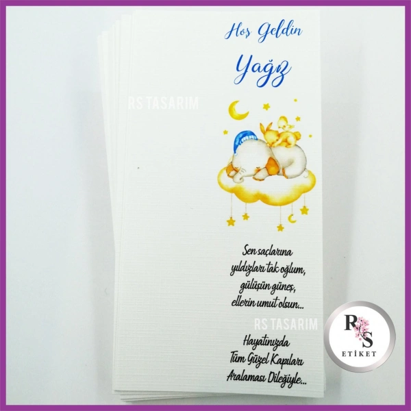 Makrome Anahtarlık İsim Kartı -rs78