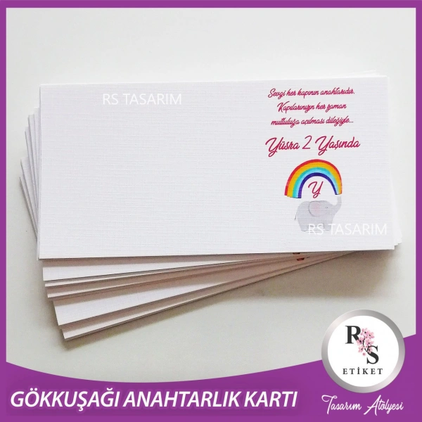 Hediyelik Kartı - Bebek, Doğum Günü Fon Kartı - rs96