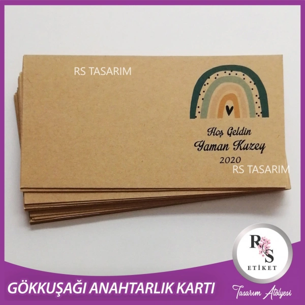 Hediyelik Kartı - Bebek, Doğum Günü Fon Kartı - rs98