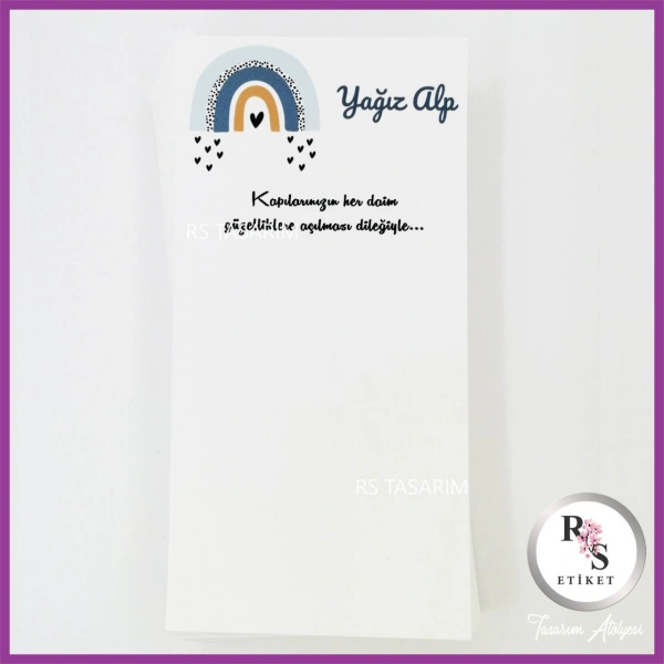 Hediyelik Kartı - Bebek, Doğum Günü Fon Kartı - rs114