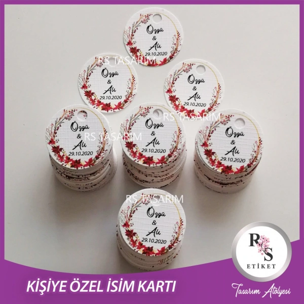 Özel Kesim İsim Kartı