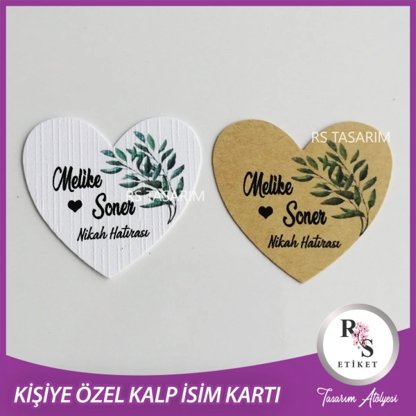 Özel Kesim İsim Kartı