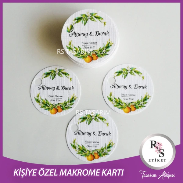 Özel Kesim İsim Kartı