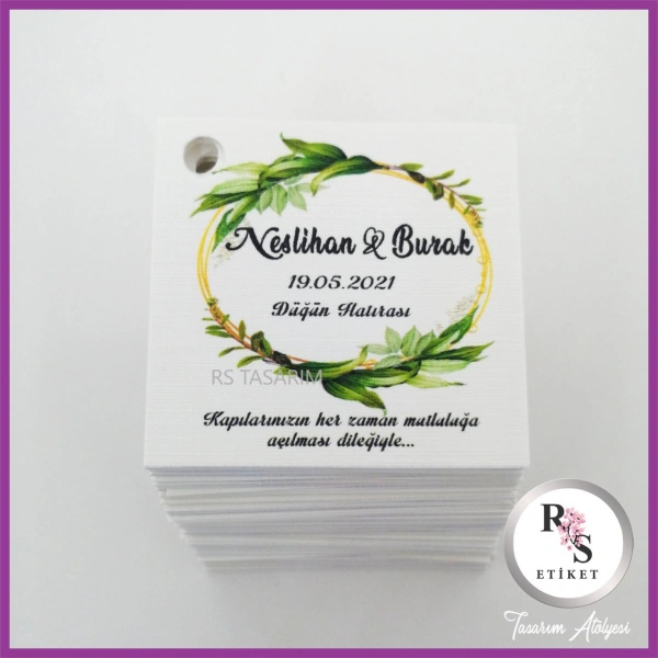 Özel Kesim İsim Kartı - ÖK146