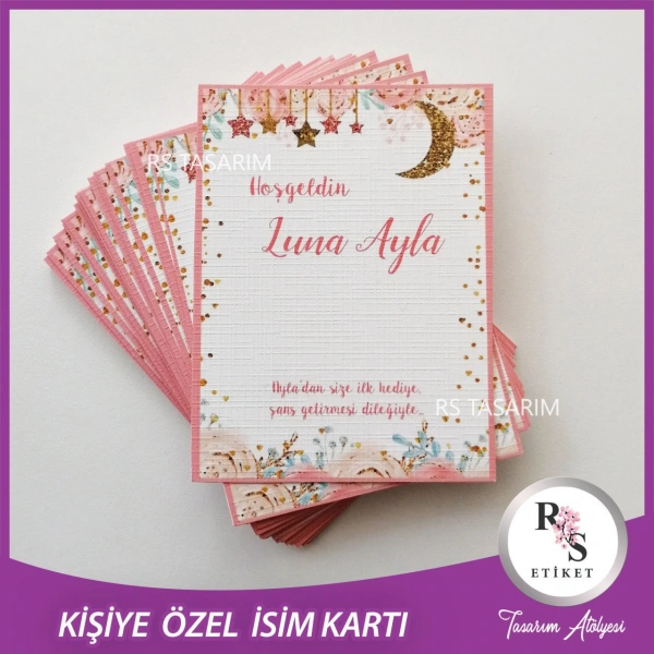 Şans Bileklik İsim Kartı -BK001