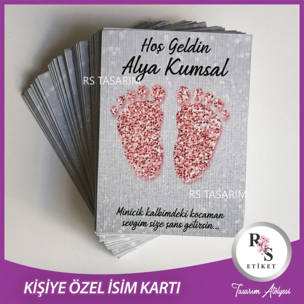 Şans Bileklik İsim Kartı -BK003