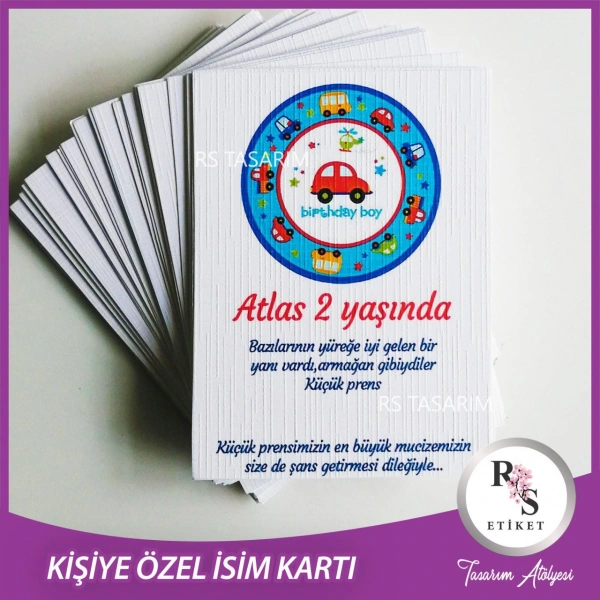 Şans Bileklik İsim Kartı -BK004