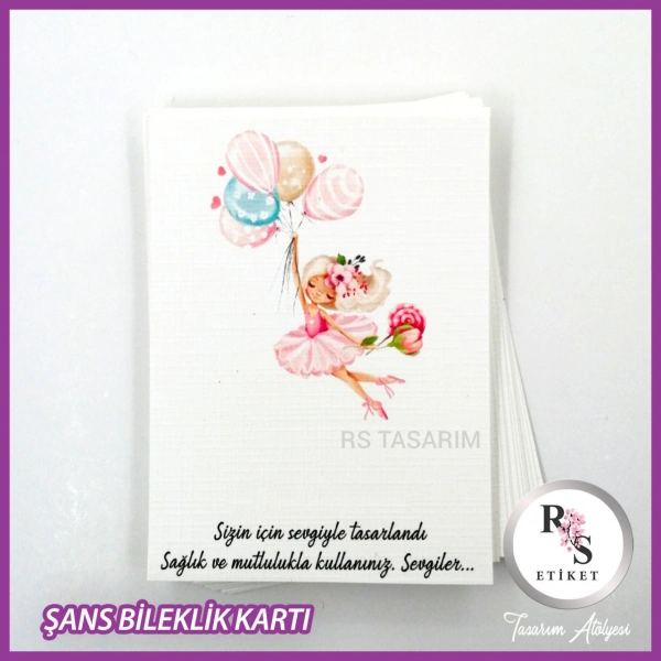 Şans Bileklik İsim Kartı -BK032