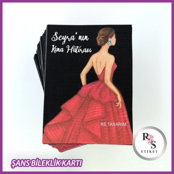 Şans Bileklik İsim Kartı -BK038