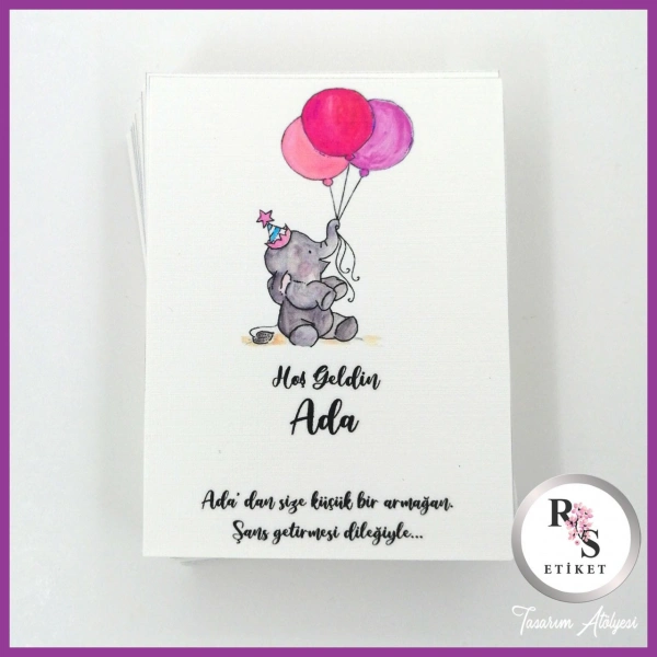 Şans Bileklik İsim Kartı -BK045