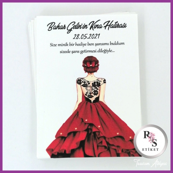 Şans Bileklik İsim Kartı -BK046