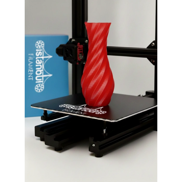 PLA + 500mms Transparan Kırmızı Renk 1KG