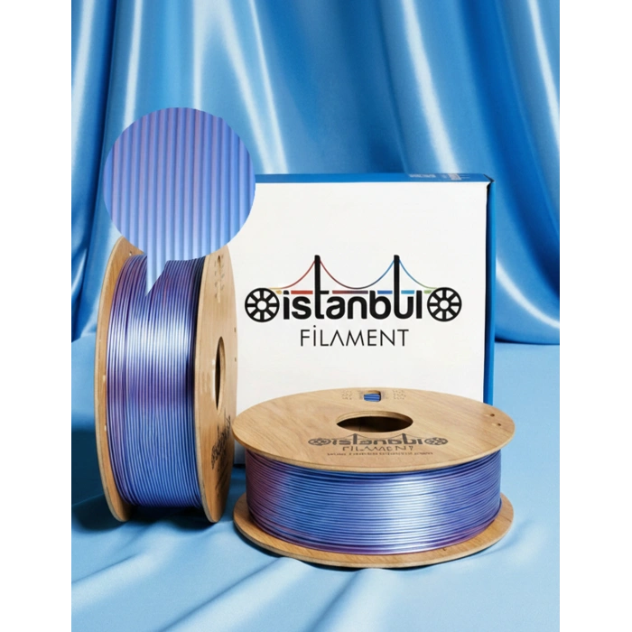 ÇİFT RENK SİLK PLA+ PEMBE- MAVİ DUAL COLOR