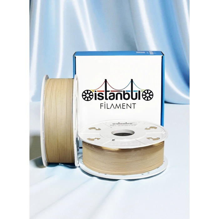 WOOD PLA PLUS FİLAMENT ( AHŞAP ) 1.75 mm YÜKSEK KALİTE İSTANBUL FİLAMENT 750 Gr