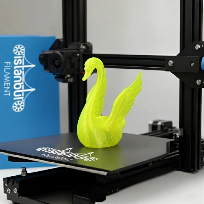 PLA + 500mms NEON SARI Renk 1KG