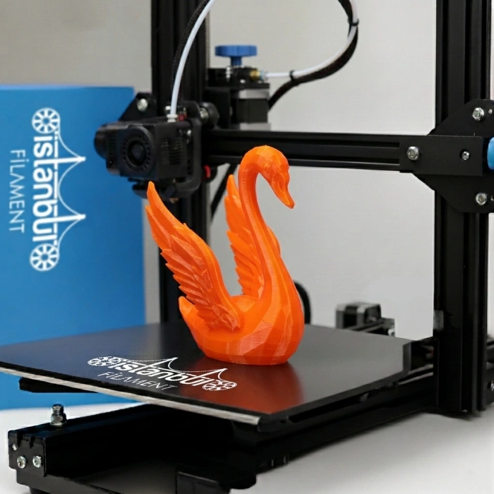 PLA + 500mms NEON TURUNCU Renk 1KG