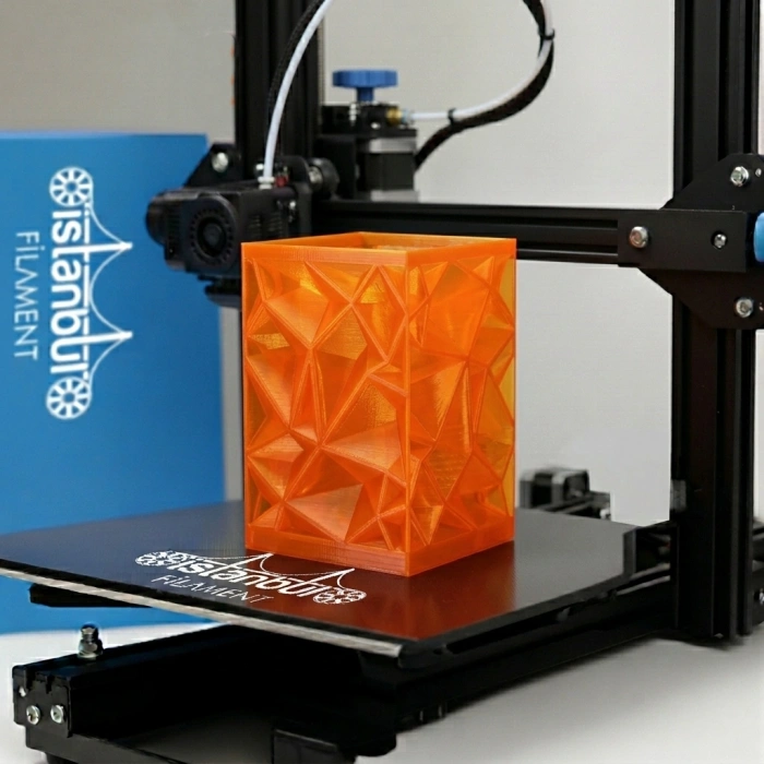 PLA + 500mms NEON TURUNCU Renk 1KG