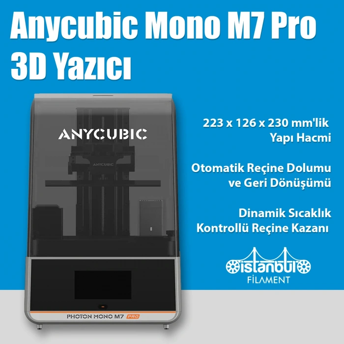 Anycubic Mono M7 Pro Reçine 3D Yazıcı