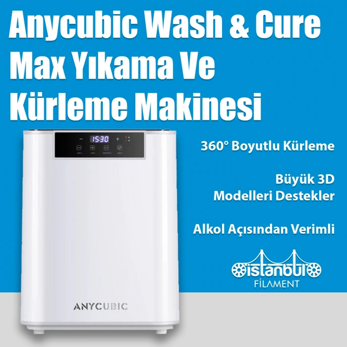 Anycubic Wash & Cure Yıkama Ve Kürleme Makinesi