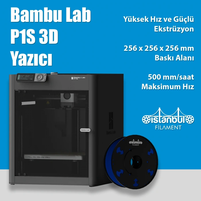 Bambu Lab P1S 3D Yazıcı