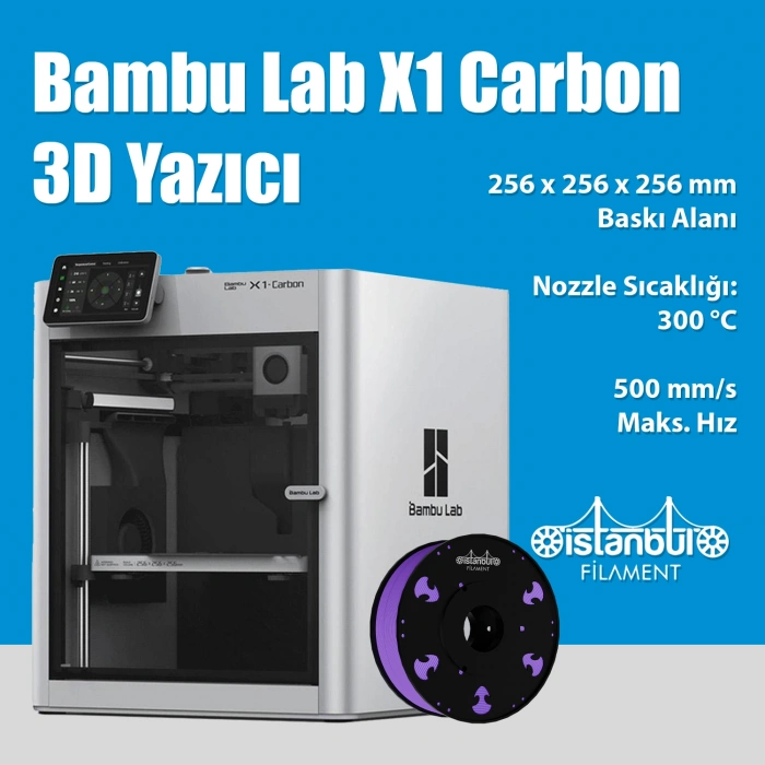 Bambu Lab X1 Carbon 3D Yazıcı