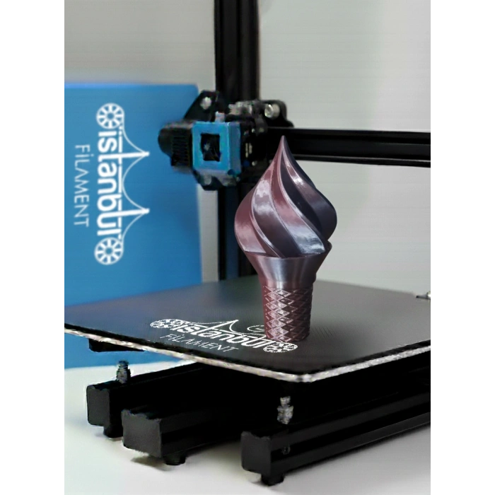 ÇİFT RENK SİLK PLA+ KIRMIZI - SİYAH DUAL COLOR