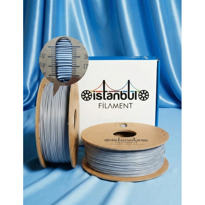 ÇİFT RENK SİLK PLA+ GÜMÜŞ - SİYAH DUAL COLOR