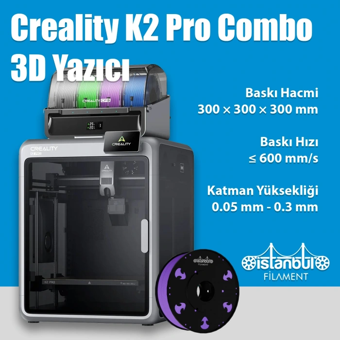 Creality K2 Pro Combo 3D Yazıcı