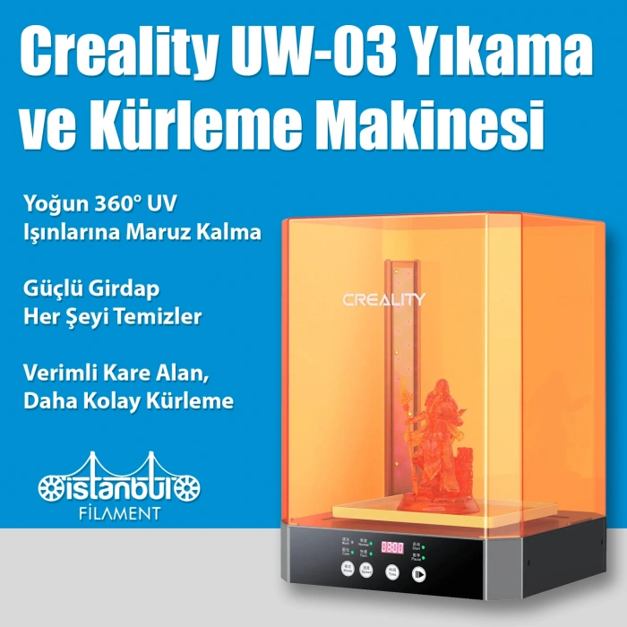 Creality UW-03 Yıkama ve Kürleme Makinesi