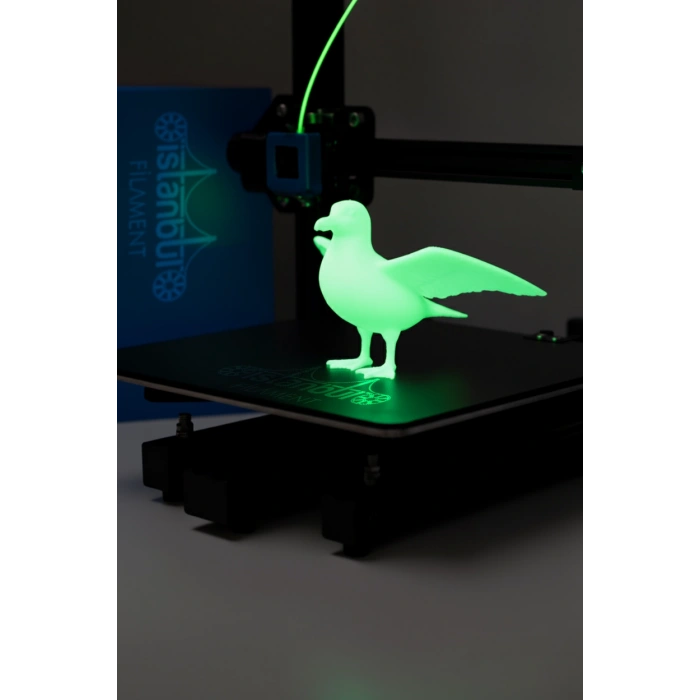 GLOW FİLAMENT 1.75 mm GECE PARLAYAN 500 Gr