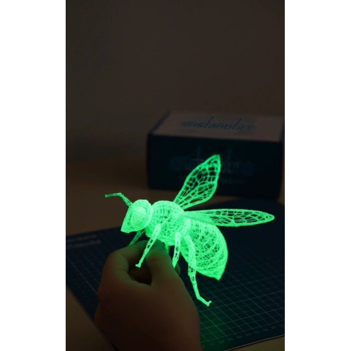 GLOW FİLAMENT 1.75 mm GECE PARLAYAN 500 Gr