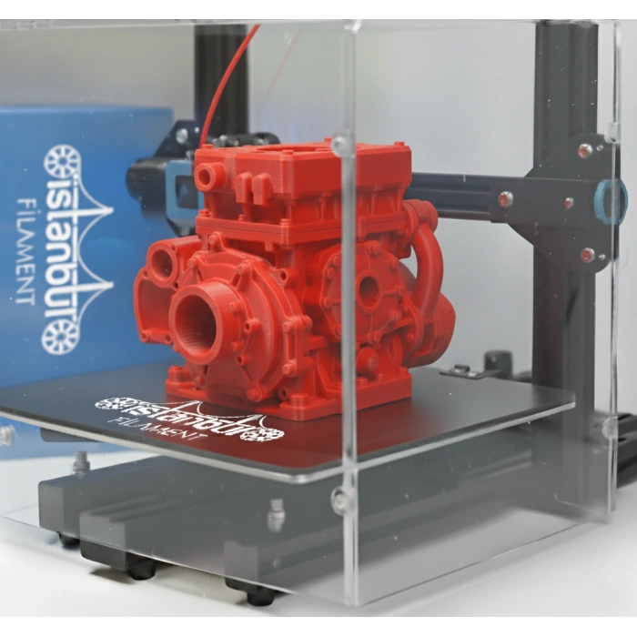 PETG KIRMIZI FİLAMENT MÜHENDİSLİK 1.75MM