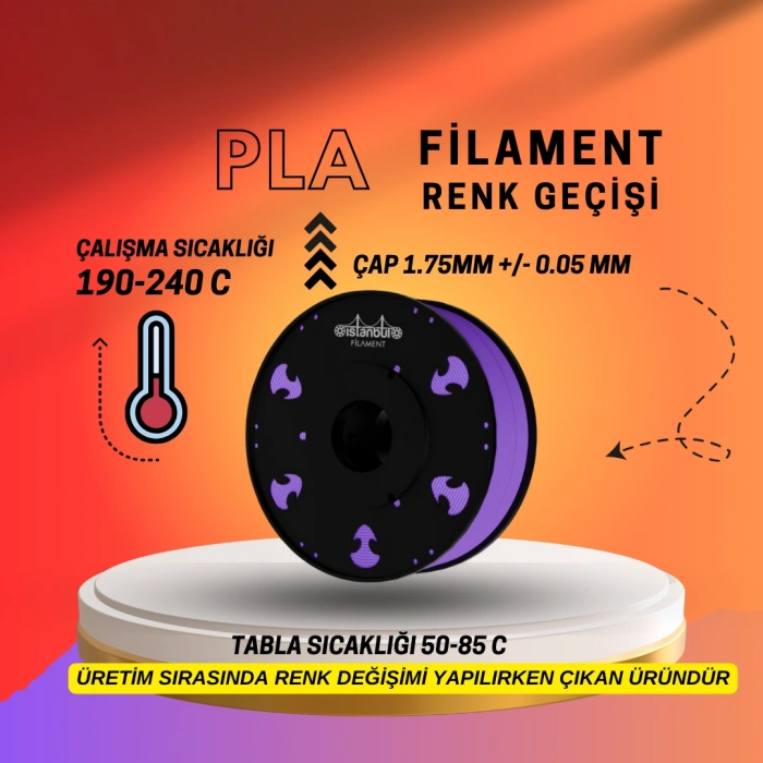 PLA + 1 KG RENK GEÇİŞİ