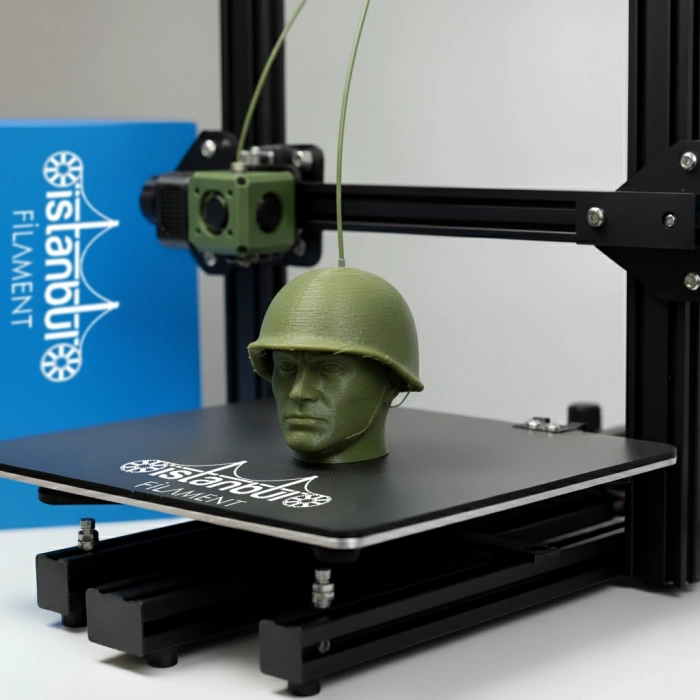 PLA + 500mms Askeri Yeşil Rengi 1KG