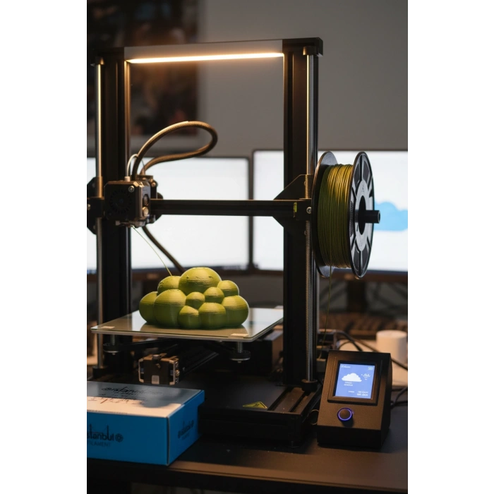 PLA + 500mms Askeri Yeşil Rengi 1KG