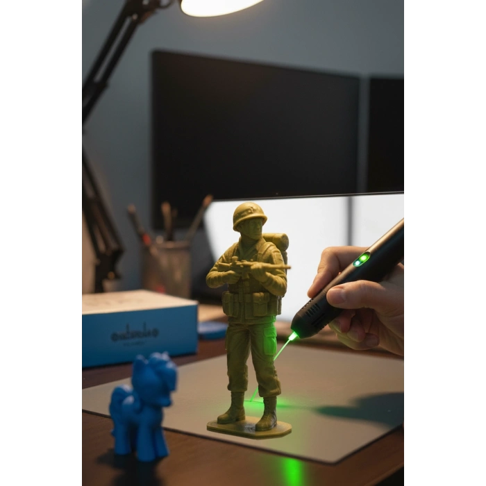 PLA + 500mms Askeri Yeşil Rengi 1KG